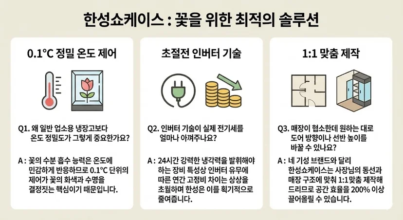 꽃집냉장고
