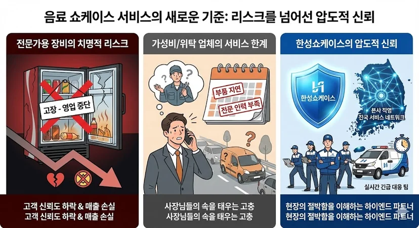 음료쇼케이스