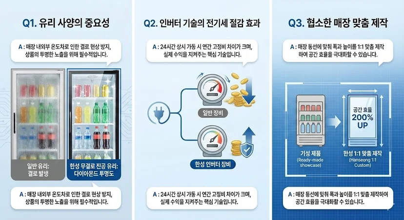 음료쇼케이스