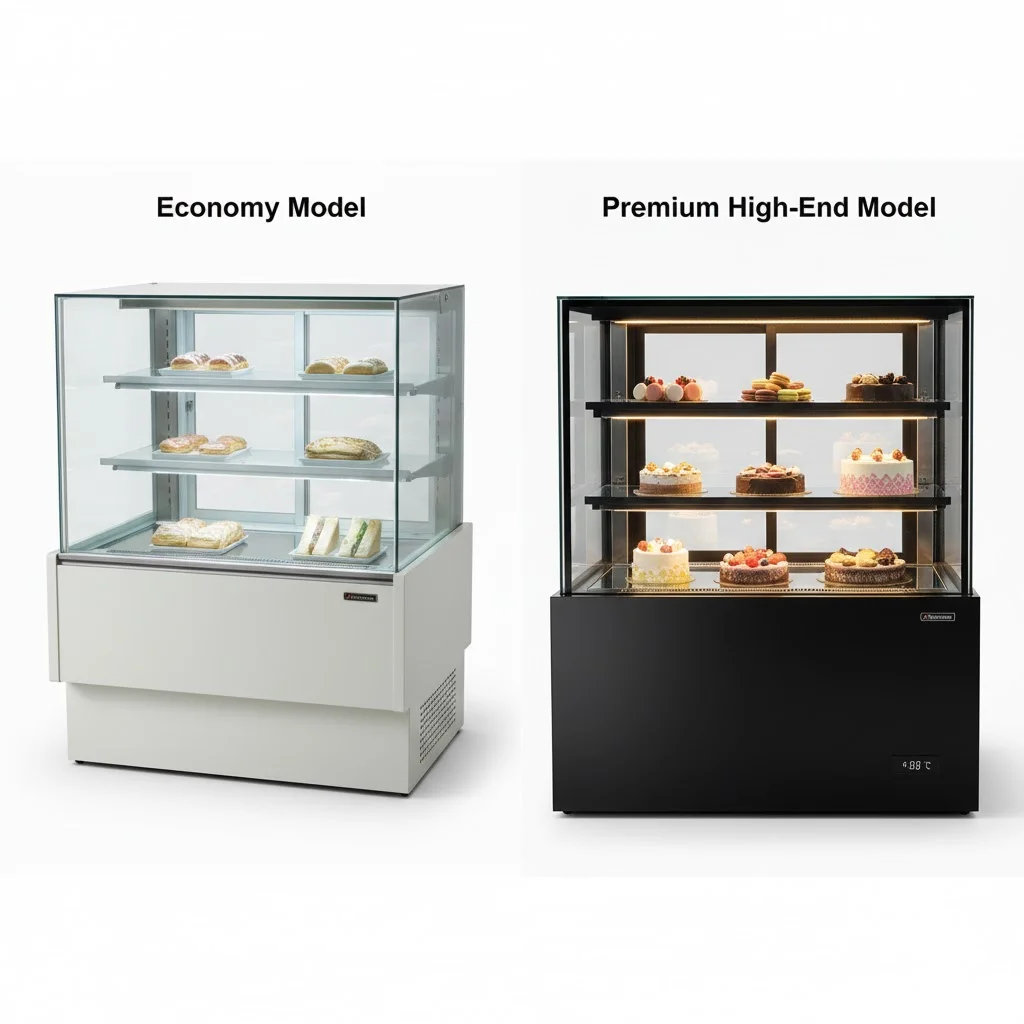 카페 디저트 진열대