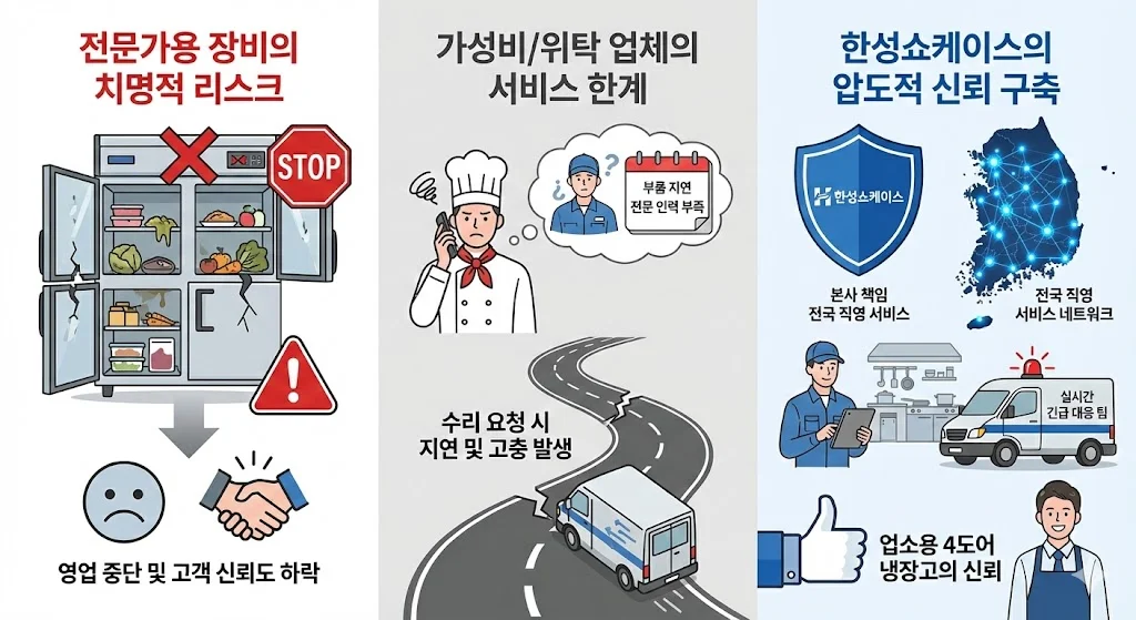 업소용4도어냉장고