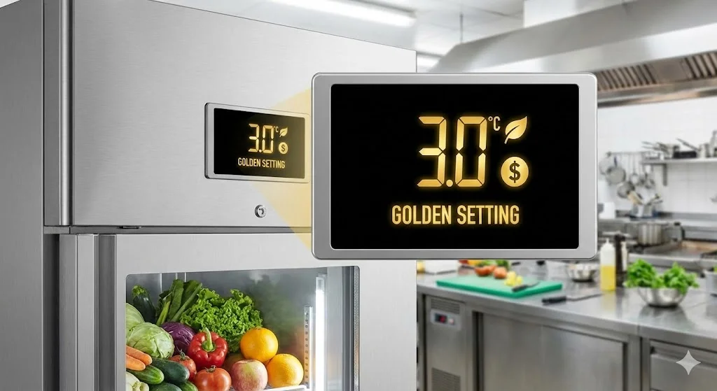 업소용 냉장고의 온도를 알맞게 설정하는 것은 식재료의 신선도를 유지하고 전기 요금을 절약