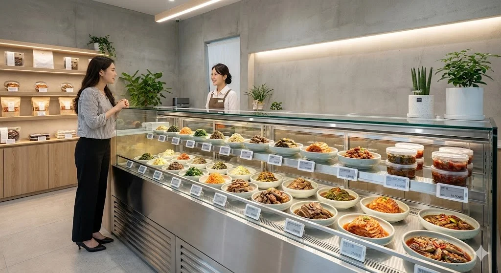 반찬가게냉장고