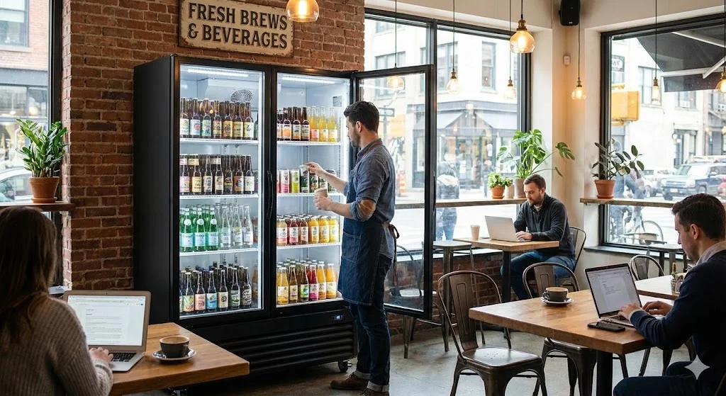 업소용 음료냉장고