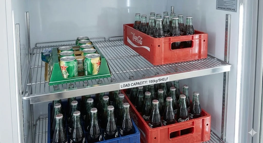 하중 견딤: 선반당 100kg