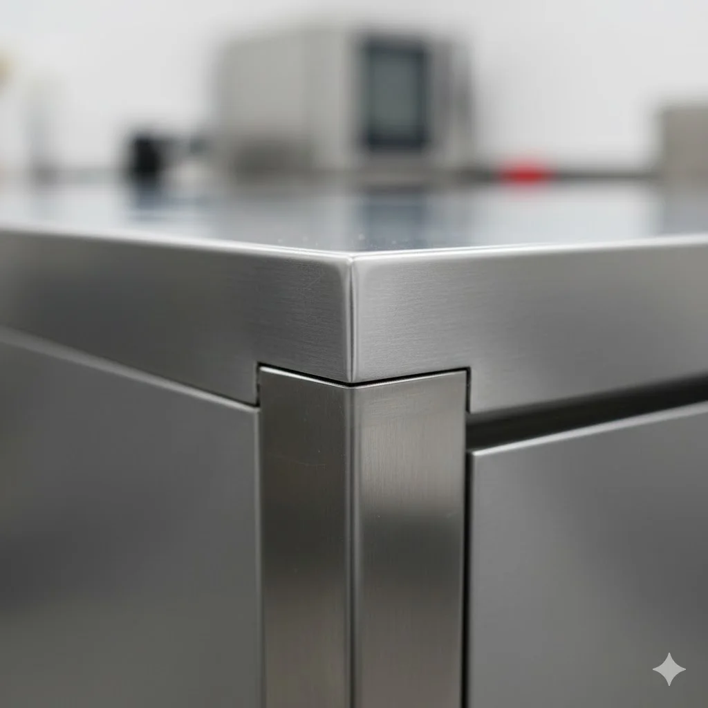 고순도 SUS 304 소재와 정밀 마감 디테일