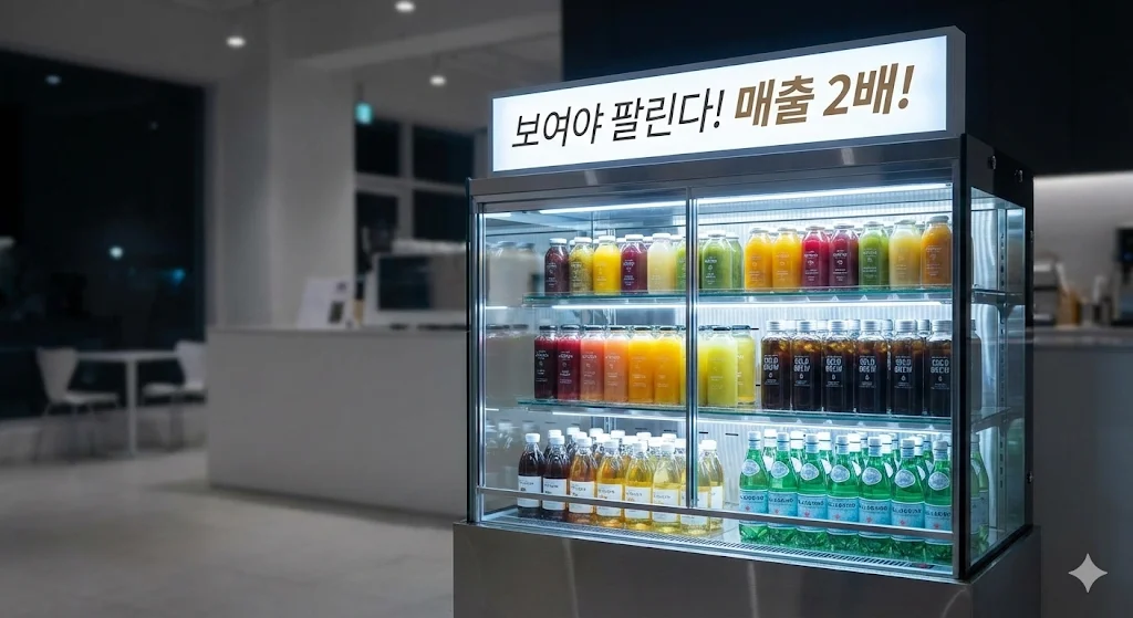 음료쇼케이스