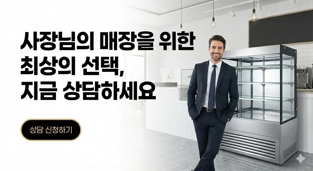 신뢰감을 주는 전문가의 모습과 함께 상담을 유도하는 배너입니다.
