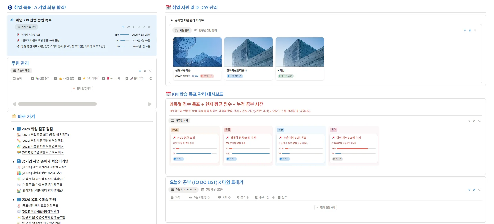 "잡로드 공기업 취업 플래너"