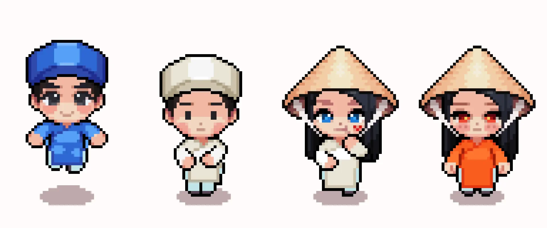 젭 퀴즈 베트남 전통 아바타 아이템 추가