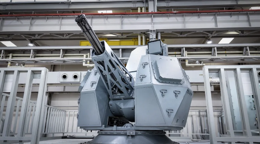 해상용 근접방어무기(CIWS-II, Close-In Weapons System-II) 함포체계 첫 출고