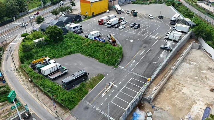 남양주 화도읍 묵현리 화물차주차장