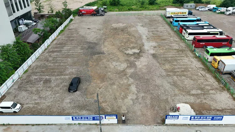  하남시 풍산동 화물차 주차장