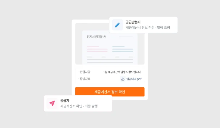 볼타 세금계산서 역발행