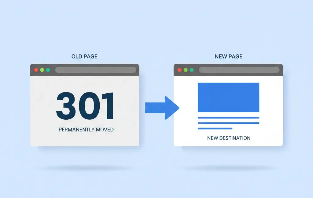 301 리디렉션과 캐노니컬 태그 비교