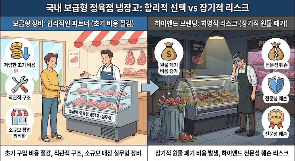 정육점냉장고