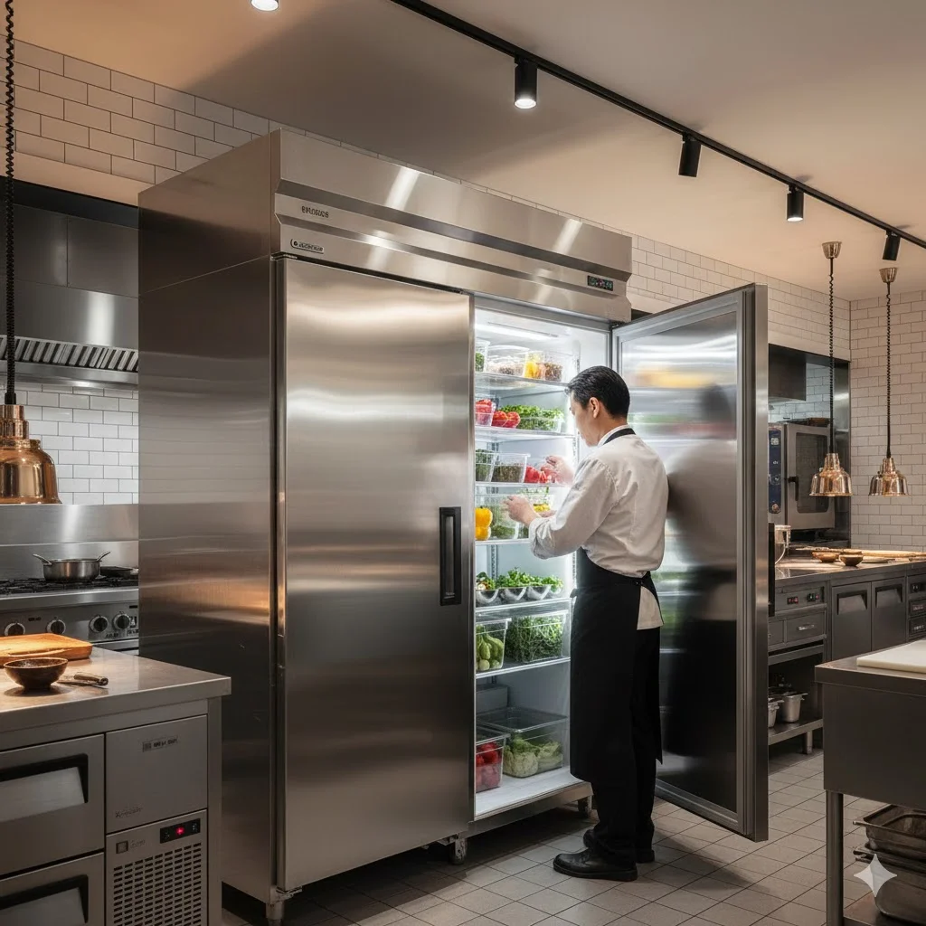주방의 품격과 신선도를 결정짓는 하이엔드 45박스 냉장고의 기준.
