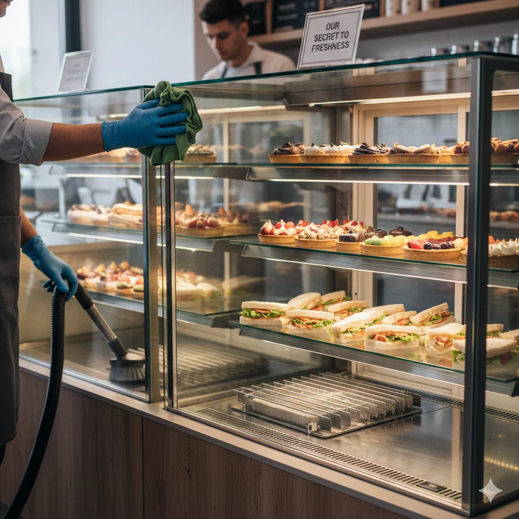 쇼케이스 청소 관리