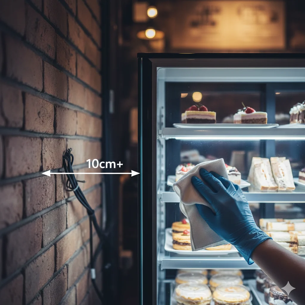 쇼케이스 청소 관리