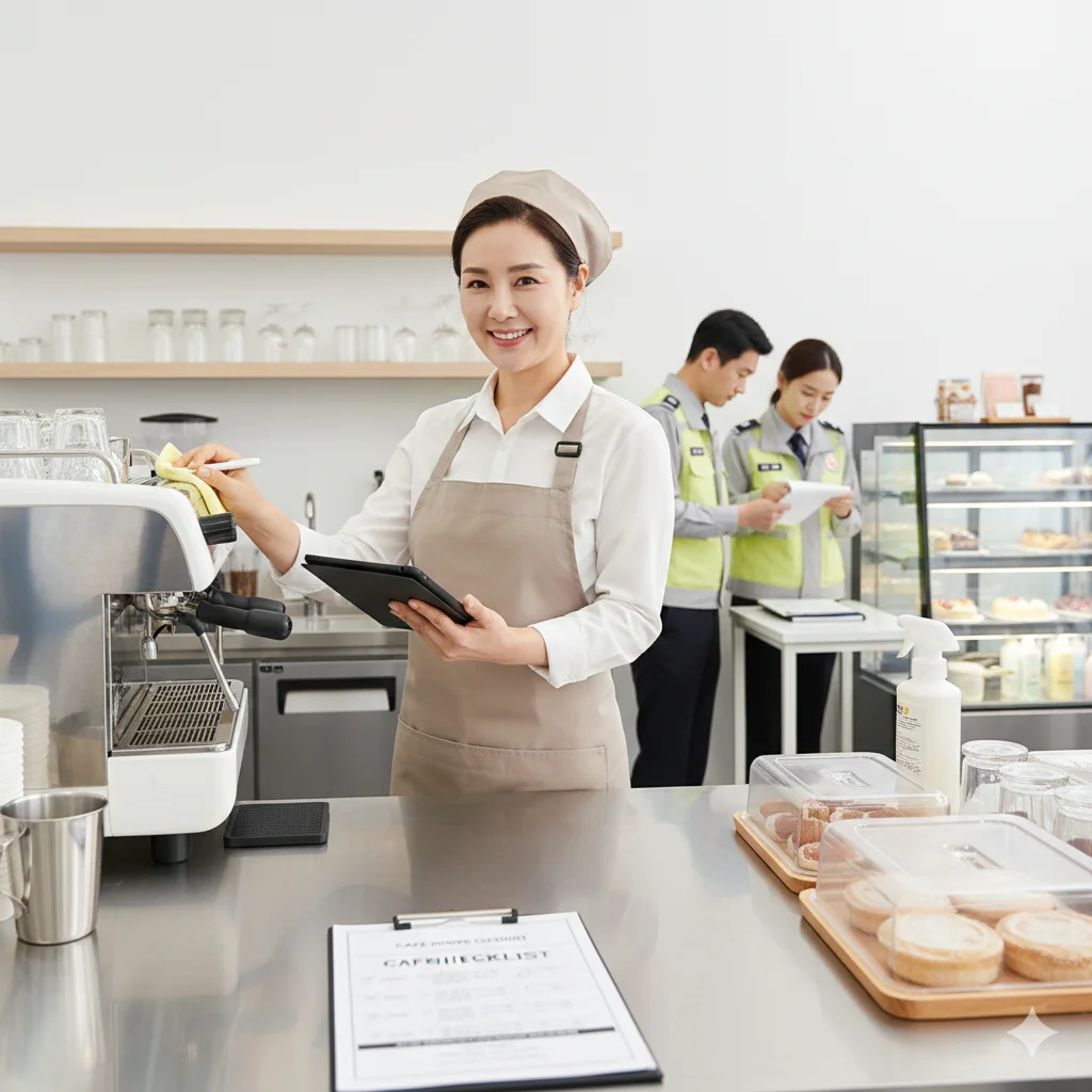 카페 위생점검 대비
