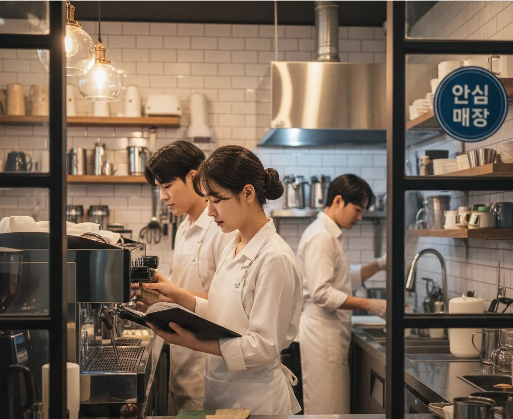 카페 위생점검 대비
