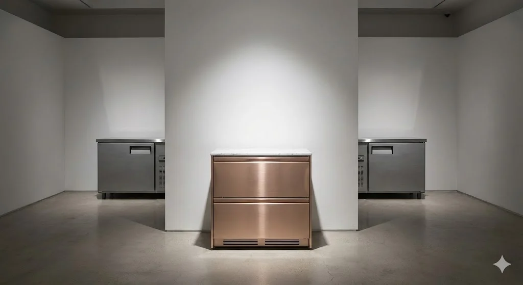 우성, 라셀르 등 타 브랜드와 비교되는 한성쇼케이스의 프리미엄 디자인