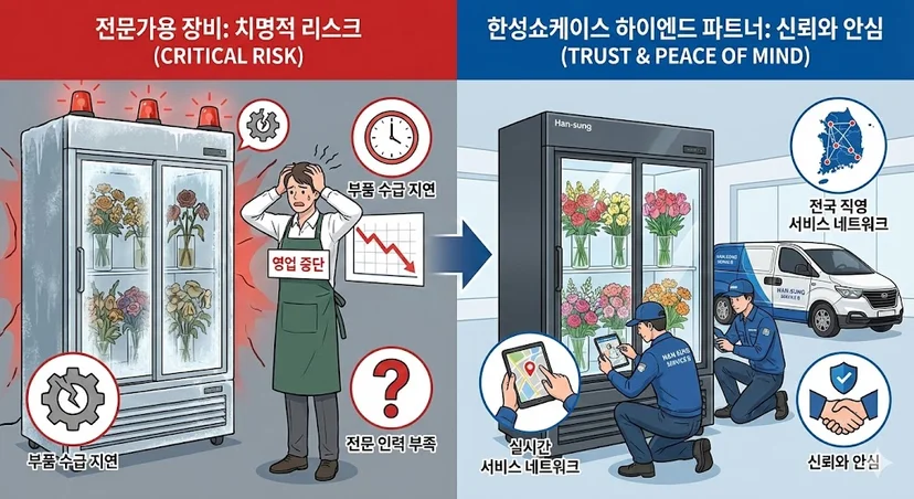 꽃냉장고
