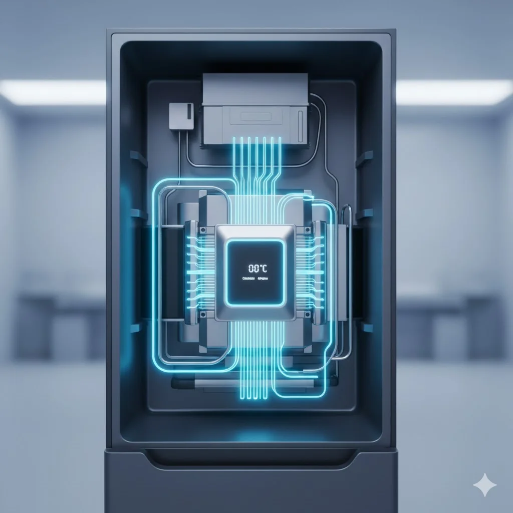 매장의 평화를 지키는 저소음 설계와 강력한 에너지 세이빙.