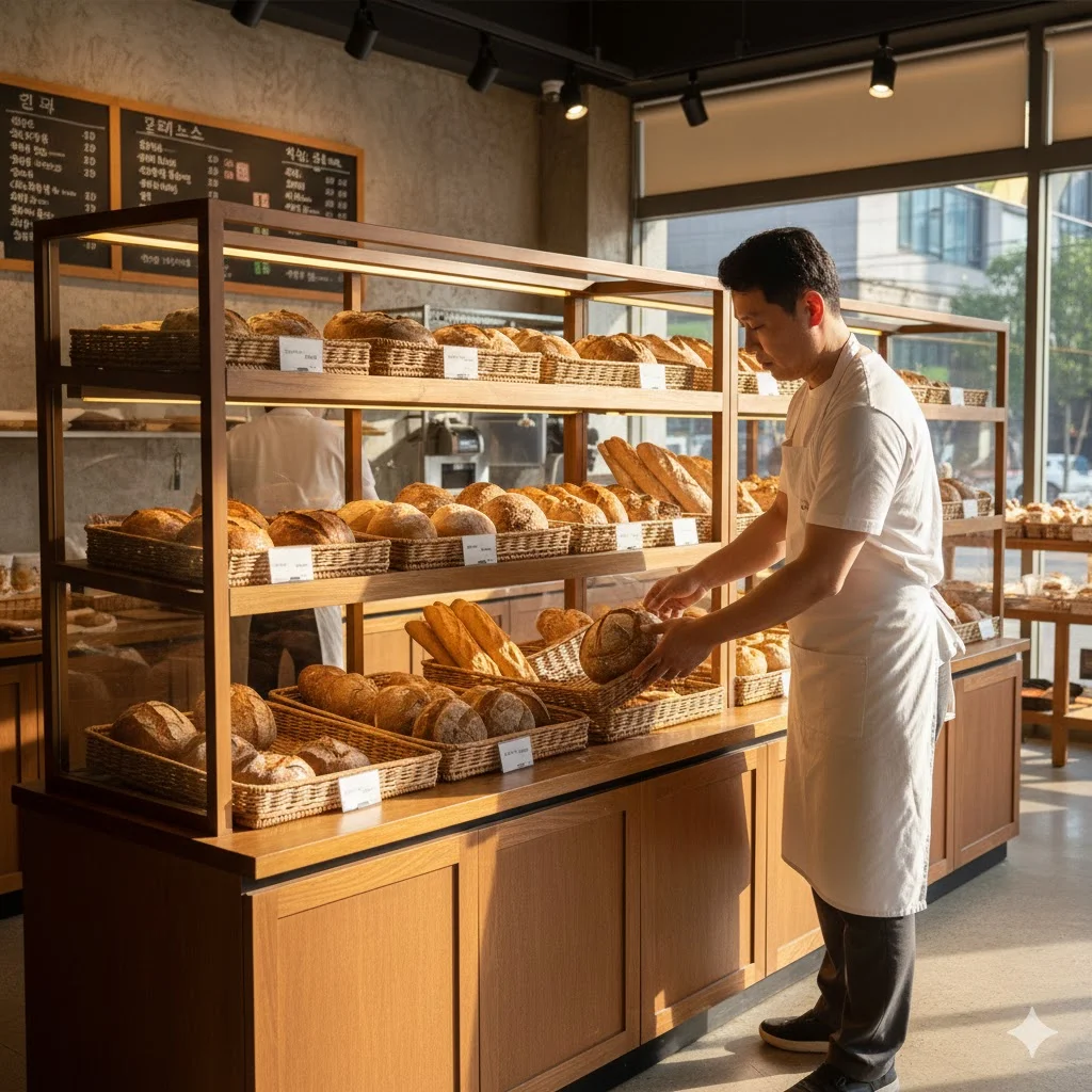 빵 진열대