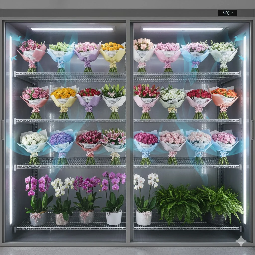 꽃집냉장고