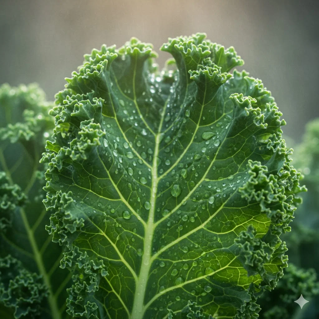 미세 수분 공급 기술로 잎채소의 싱그러움을 유지하는 하이엔드 야채쇼케이스 디테일