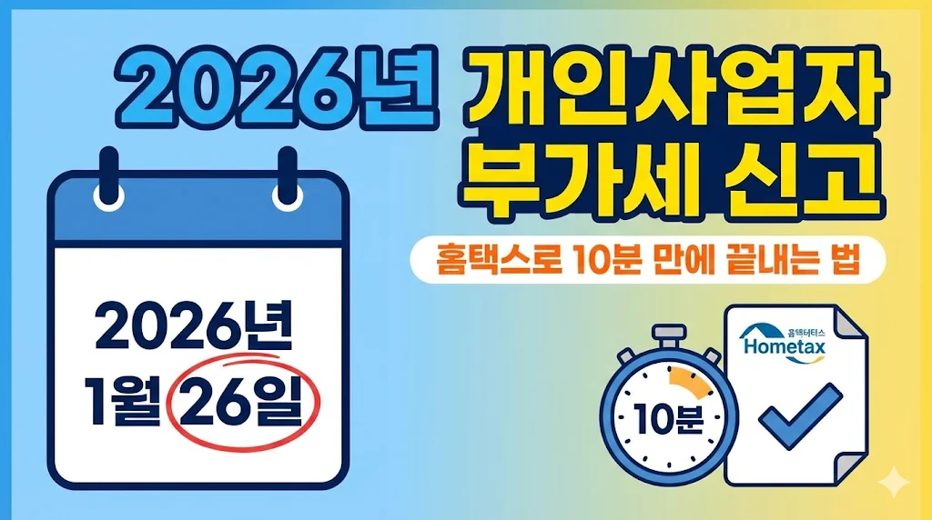 개인사업자부가세신고