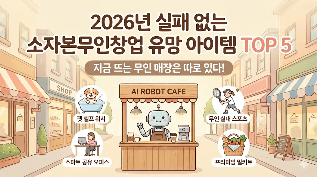 소자본무인창업