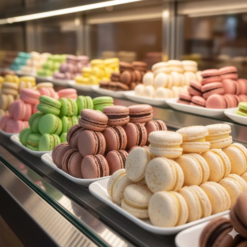 마카롱 진열대