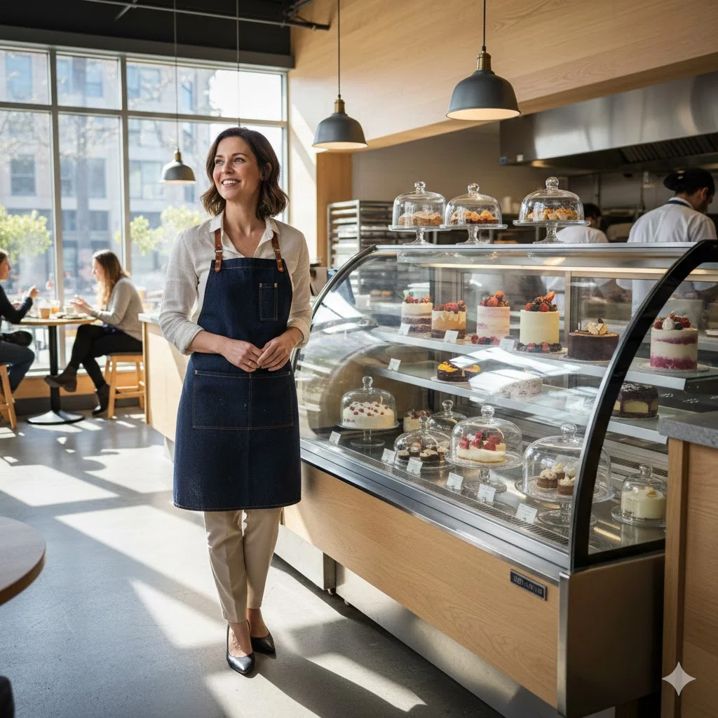 카페 냉장 쇼케이스