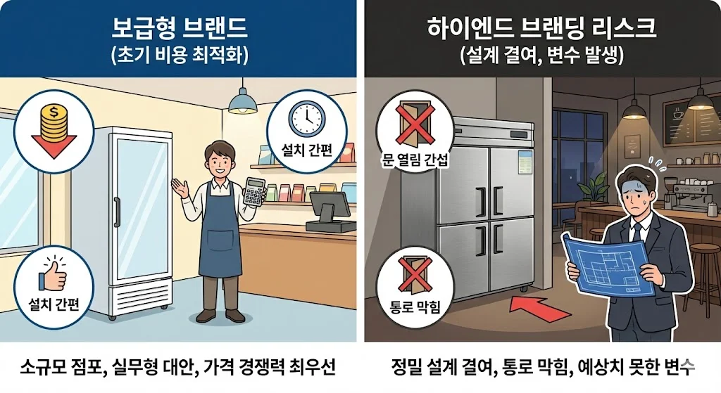 업소용냉장고사이즈