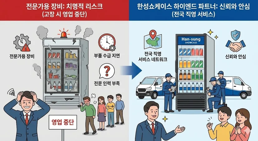 업소용음료수냉장고
