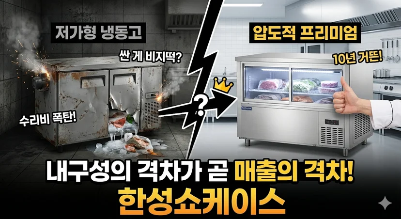 테이블냉동고