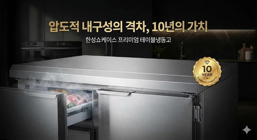 테이블냉동고
