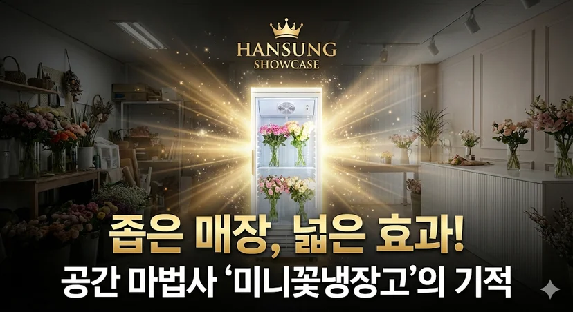 미니꽃냉장고