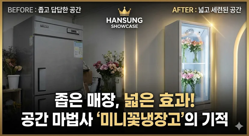 미니꽃냉장고