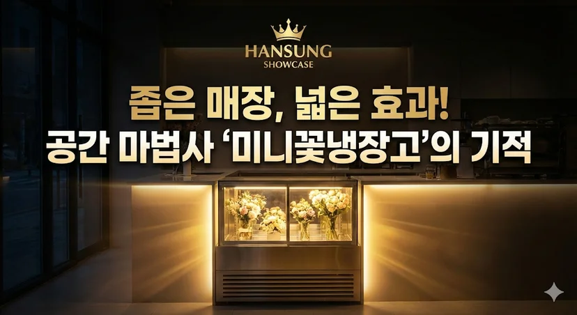 미니꽃냉장고