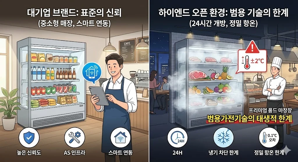 오픈쇼케이스냉장고