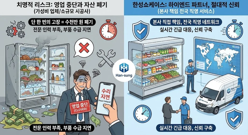 오픈쇼케이스냉장고