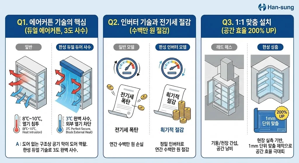 오픈쇼케이스냉장고