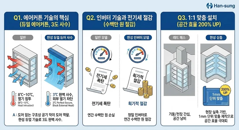 오픈쇼케이스냉장고