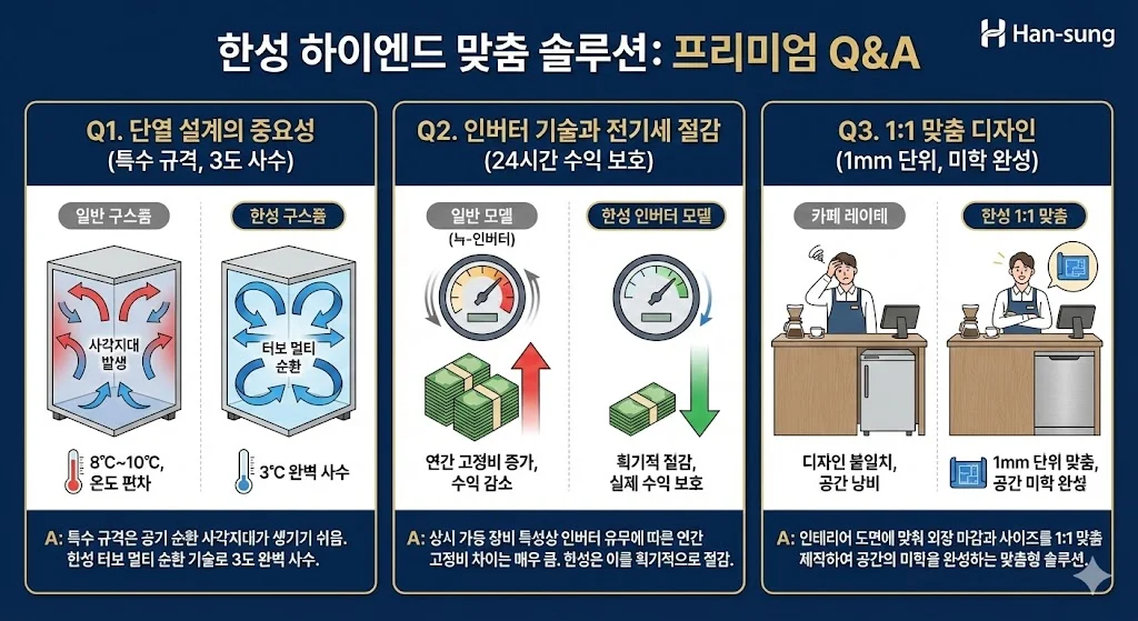 냉장쇼케이스제작