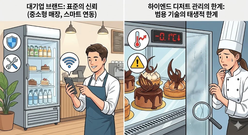 카페냉장쇼케이스