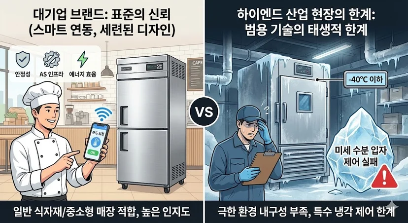 업소용급속냉동고