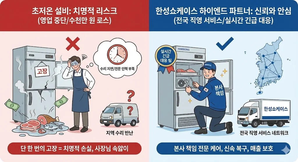 업소용급속냉동고